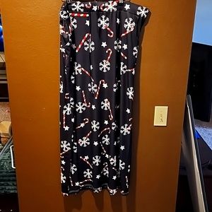 Christmas/Holiday Maxi Skirt 3X